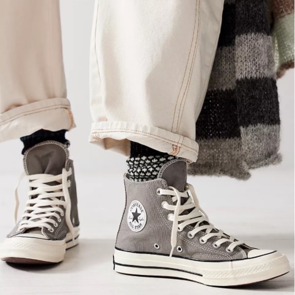 NWT & Box Chuck 70 Recycled Canvas Hi-Top Sneakers - Picture 3 of 9